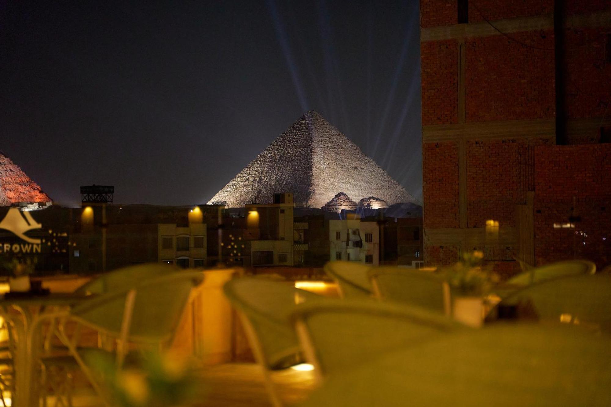 Crown Pyramids View Hotel Giza Exterior photo